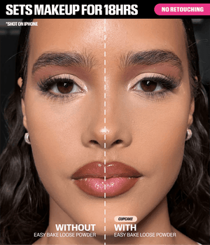 Huda Beauty Easy Bake Blurring Loose Baking & Setting Powder Duo | Maliha Beauty