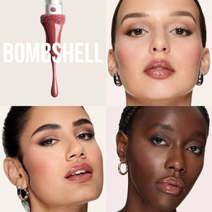 HUDA BEAUTY Faux Filler Shiny Non - Sticky Lip Gloss | Maliha Beauty
