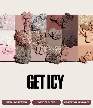 Huda Beauty Icy Nude Eyeshadow Palette | Maliha Beauty