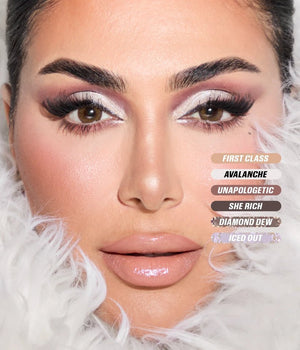 Huda Beauty Icy Nude Eyeshadow Palette | Maliha Beauty