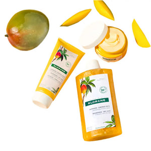 Klorane Hydrating Mango Dry Hair Routine – Trial Kit | Maliha Beauty