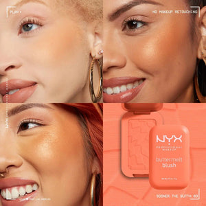 Nyx Cosmetics Buttermelt Blush | Maliha Beauty