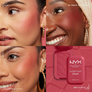 Nyx Cosmetics Buttermelt Blush | Maliha Beauty