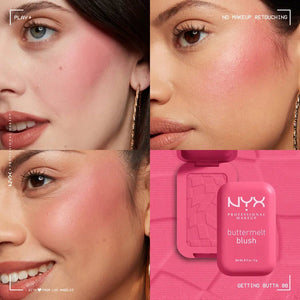 Nyx Cosmetics Buttermelt Blush | Maliha Beauty