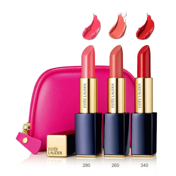 Estée Lauder Pure Color Lipstick Trio Set Maliha Beauty