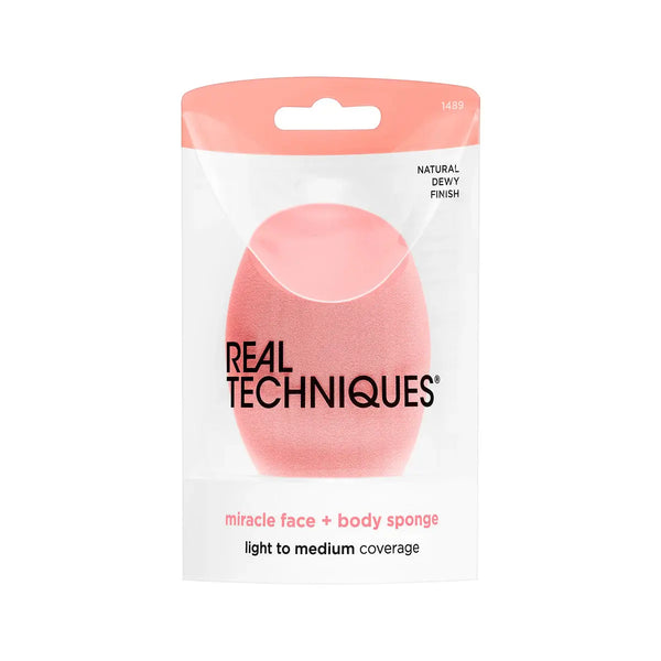 Real Techniques – Miracle Face + Body Sponge Maliha Beauty