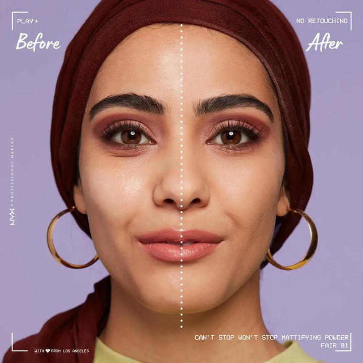 NYX Can’t Stop Won’t Stop Mattifying Powder Maliha Beauty