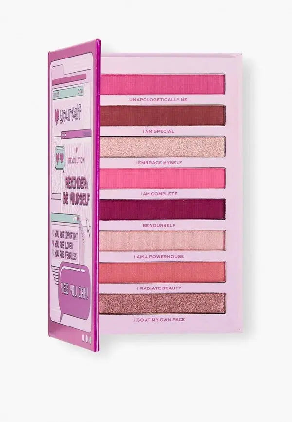 Revolution Reminder Be Yourself Eyeshadow Palette Maliha Beauty