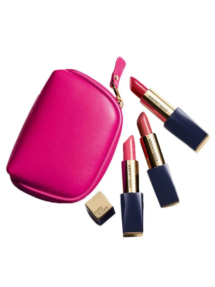 Estée Lauder Pure Color Lipstick Trio Set Maliha Beauty