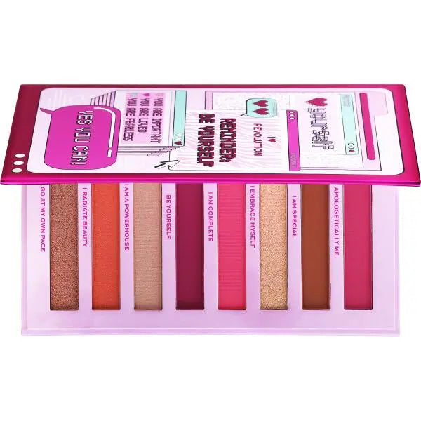 Revolution Reminder Be Yourself Eyeshadow Palette Maliha Beauty