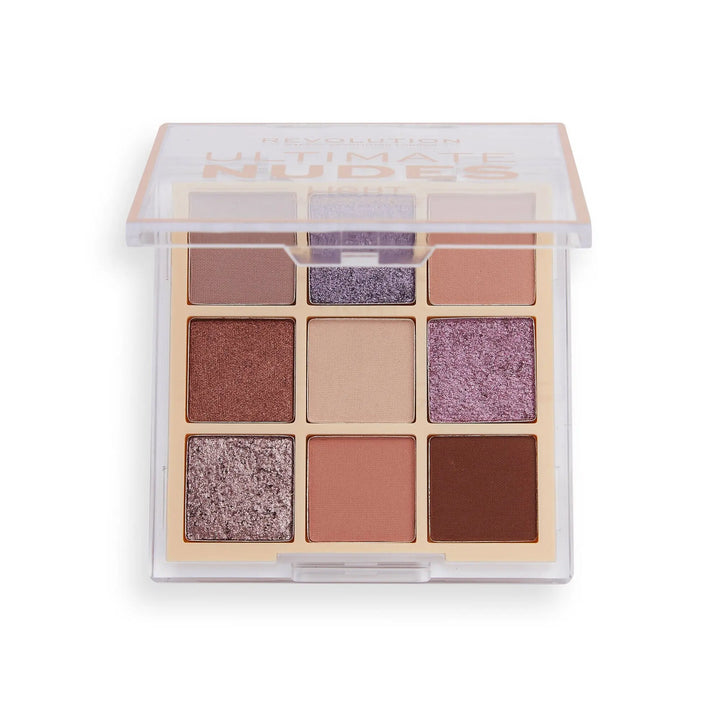 Makeup Revolution Ultimate Nudes Eyeshadow Palette Light Maliha Beauty
