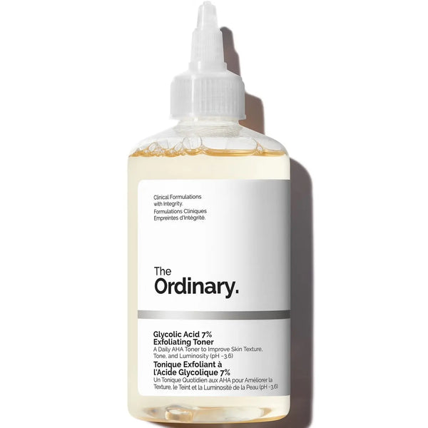 The Ordinary Glycolic Acid 7% Exfoliating Toner|240ML Maliha Beauty