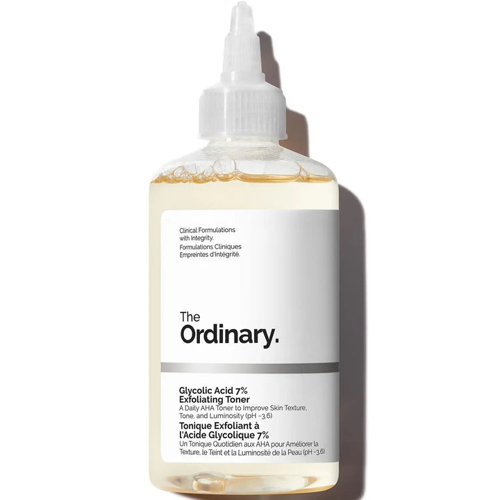 The Ordinary Glycolic Acid 7% Exfoliating Toner|240ML Maliha Beauty