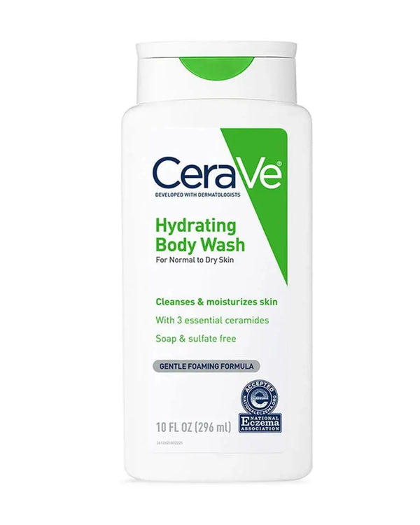 CeraVe Hydrating Body Wash 296ML Maliha Beauty