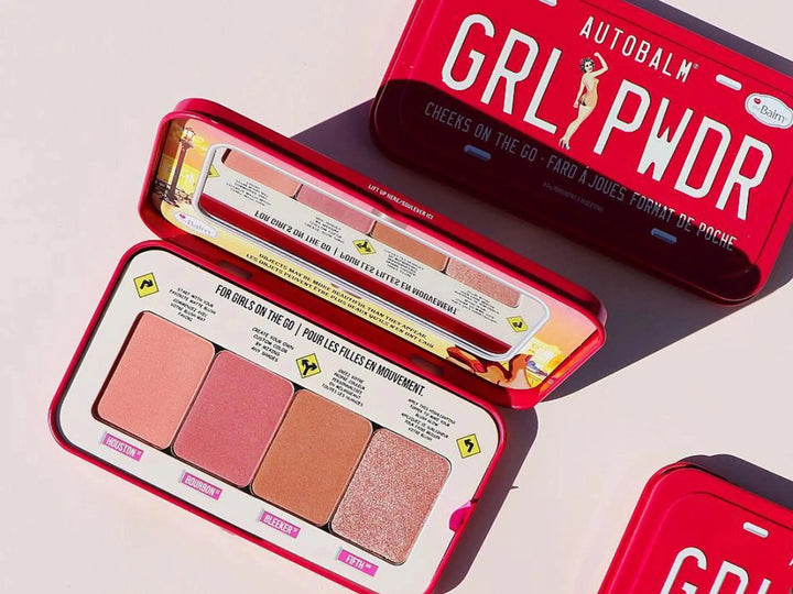 Autobalm GRL PWDR – Cheek Palette by The Balm Maliha Beauty