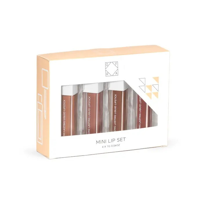 Ofra Mini Lip Set EveryDay Nudes Vol II Maliha Beauty