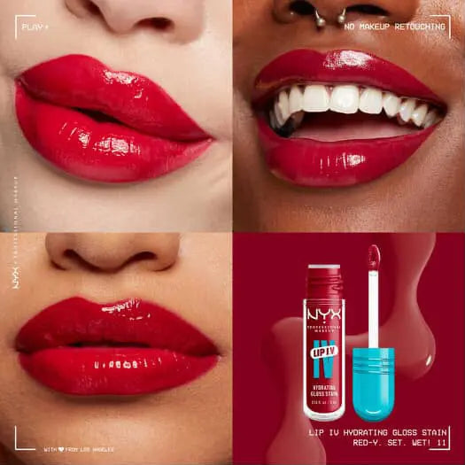 NYX Lip I.V. Hydrating Gloss Stain Maliha Beauty