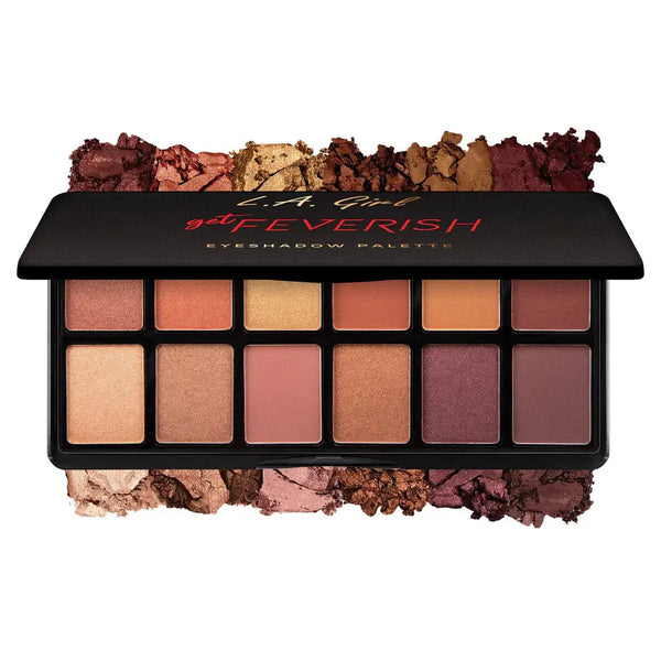 L.A. Girl Get Feverish Eyeshadow Palette Maliha Beauty