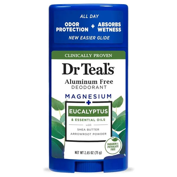 Dr Teal’s Aluminum Free Deodorant – Eucalyptus|75G Maliha Beauty