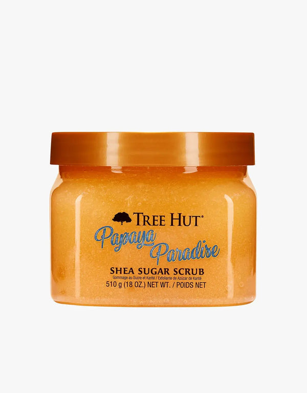 Tree Hut – Papaya Paradise Shea Sugar Scrub| 510G Maliha Beauty