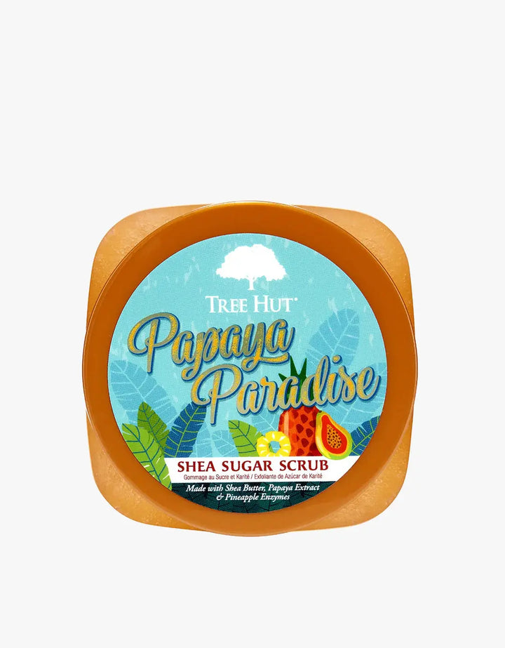 Tree Hut – Papaya Paradise Shea Sugar Scrub| 510G Maliha Beauty