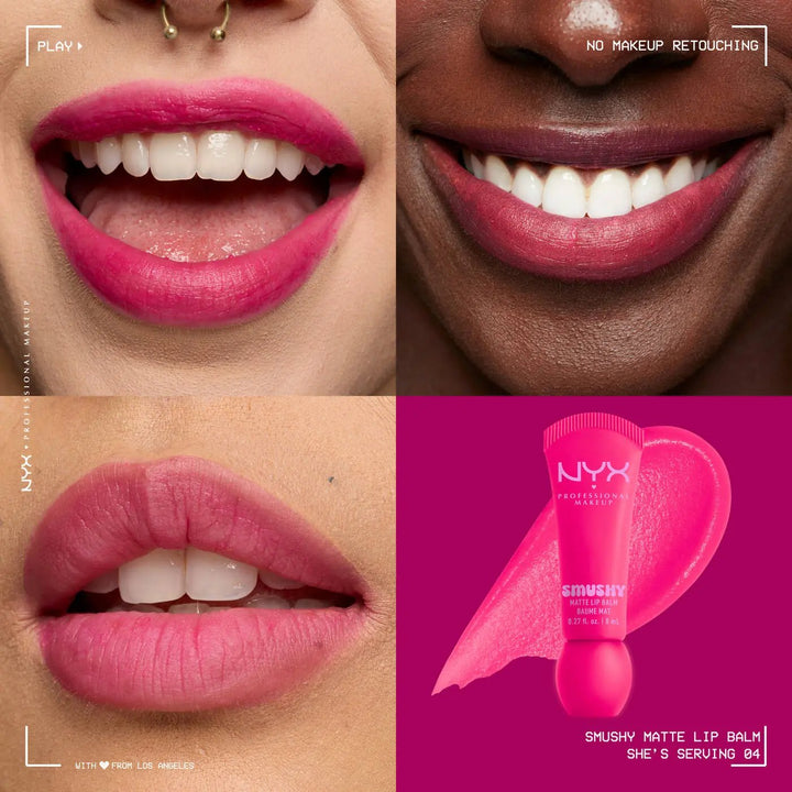 NYX SMUSHY MATTE LIP BALM Maliha Beauty