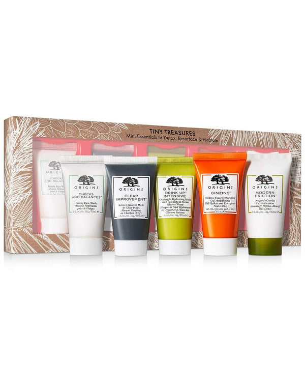 Origins Tiny Treasures – Mini Essentials to Detox, Resurface & Hydrate Maliha Beauty