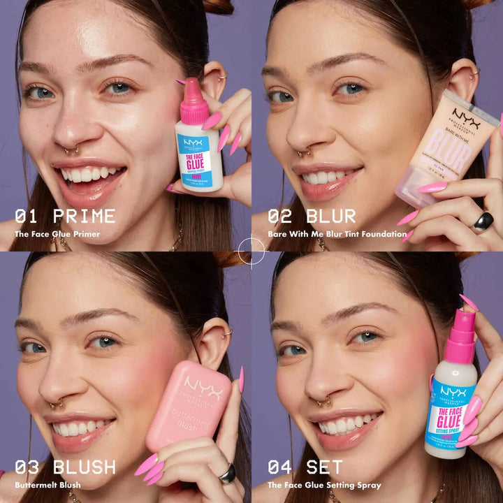 NYX The Face Glue Setting Spray ✨ Maliha Beauty