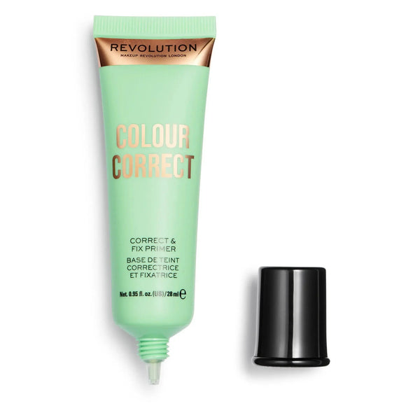 Revolution Colour Correct & Fix Primer – Green Maliha Beauty