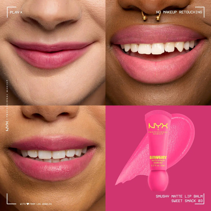 NYX SMUSHY MATTE LIP BALM Maliha Beauty