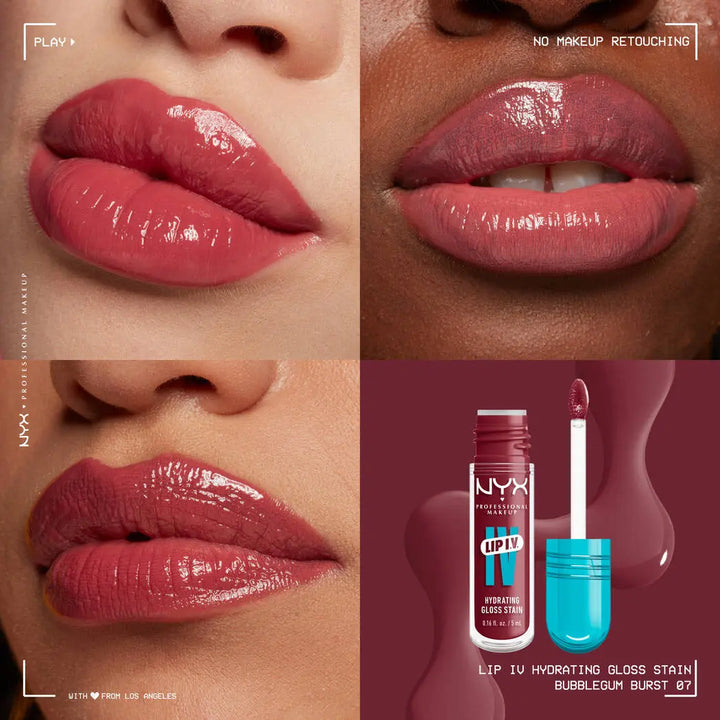 NYX Lip I.V. Hydrating Gloss Stain Maliha Beauty