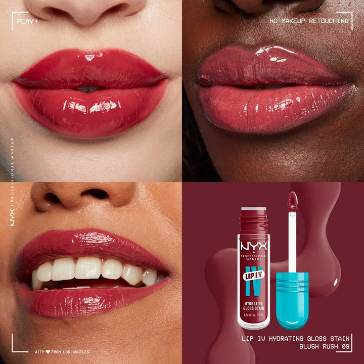 NYX Lip I.V. Hydrating Gloss Stain Maliha Beauty