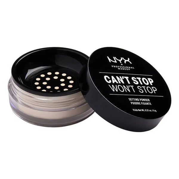 NYX Can’t Stop Won’t Stop Setting Powder Maliha Beauty