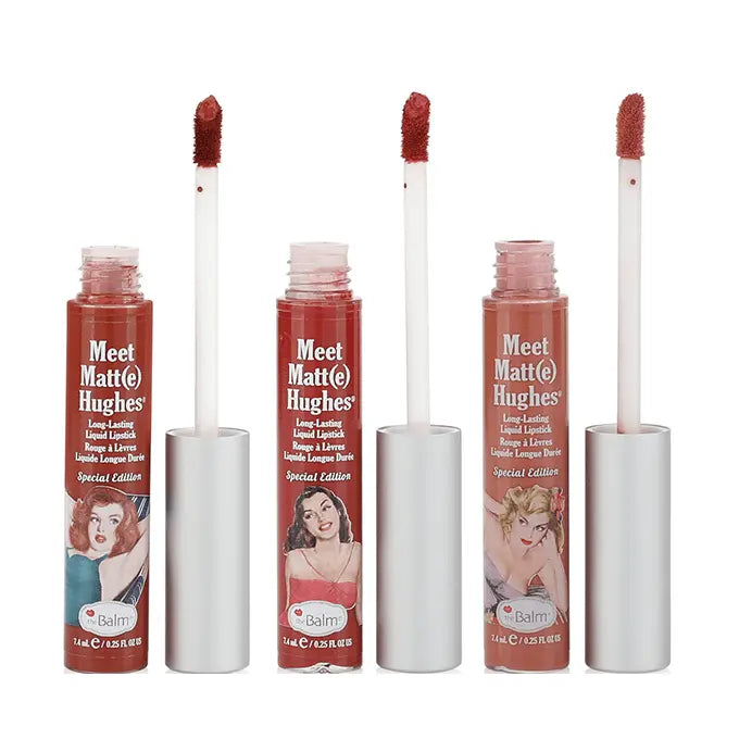 TheBalm Meet Matt(e) Hughes – Matte Lip Trio (Vacay Edition) Maliha Beauty