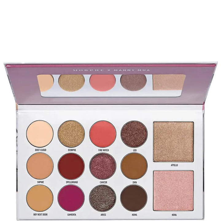 Morphe x Manny MUA Glam Palette Maliha Beauty