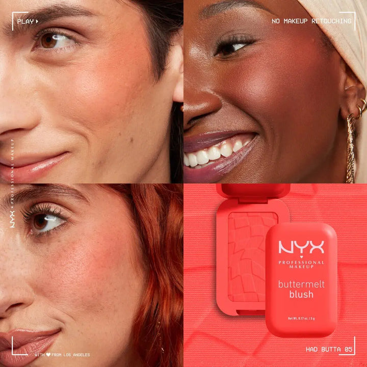 Nyx Cosmetics Buttermelt Blush Maliha Beauty