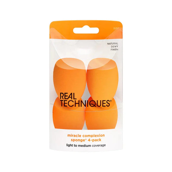 Real Techniques – Miracle Complexion Sponge (4-Pack) Maliha Beauty
