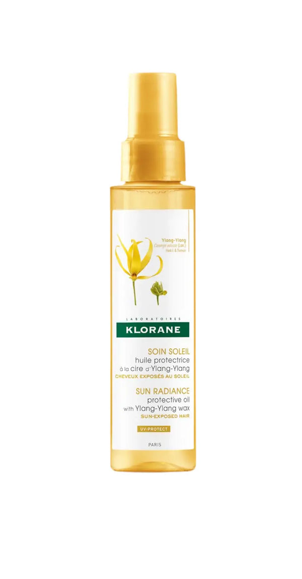 Klorane Sun Radiance Protective Oil with Ylang-Ylang Wax|100ML Maliha Beauty