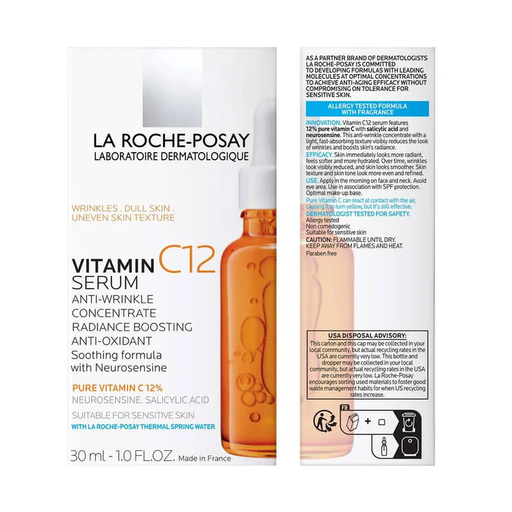 La Roche-Posay Vitamin C12 Serum|30ML Maliha Beauty