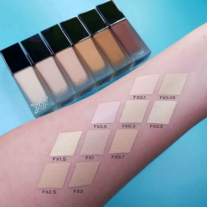 Revolution XX Liquid Foundation Maliha Beauty