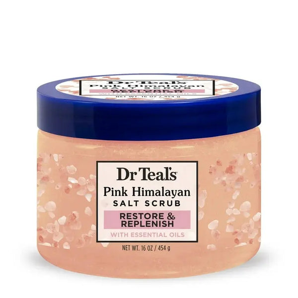 Dr Teal’s Pink Himalayan Salt Scrub|454G Maliha Beauty