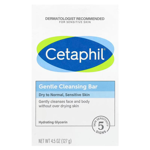 Cetaphil Gentle Cleansing Bar 127G Maliha Beauty