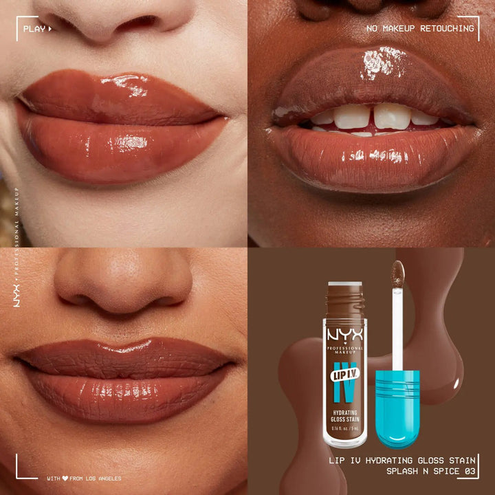 NYX Lip I.V. Hydrating Gloss Stain Maliha Beauty