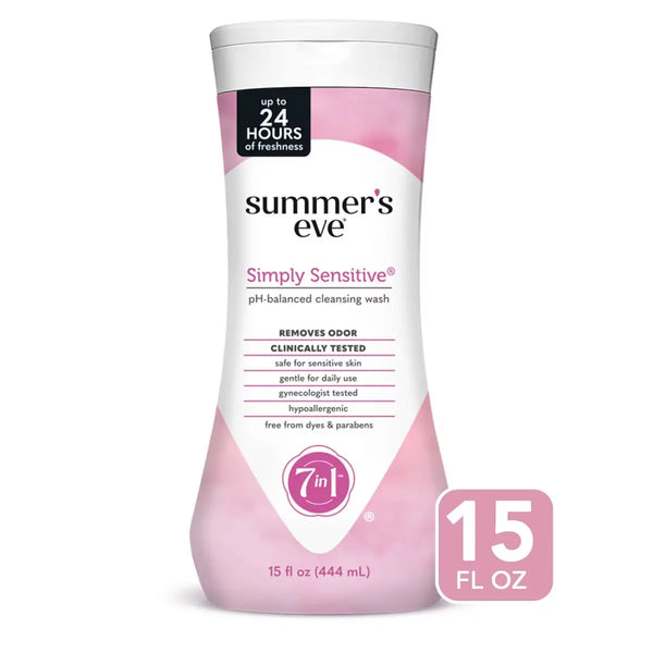 Summer’s Eve Cleansing Wash – Simply Sensitive Maliha Beauty