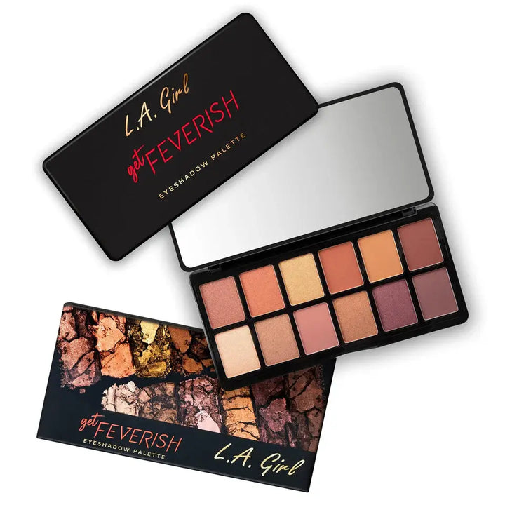 L.A. Girl Get Feverish Eyeshadow Palette Maliha Beauty
