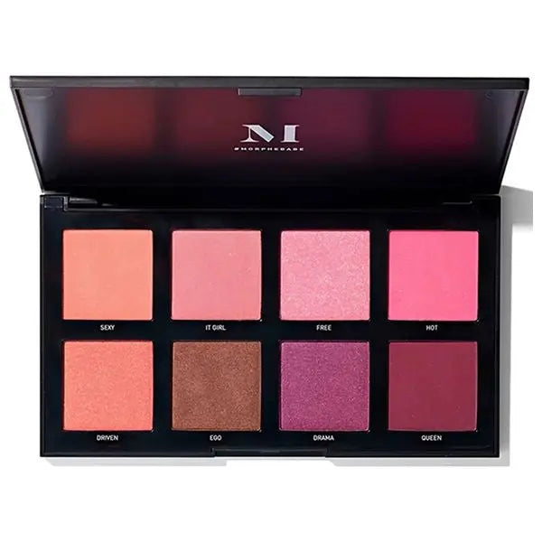 Morphe 8C Cool Pro Blush Palette Maliha Beauty