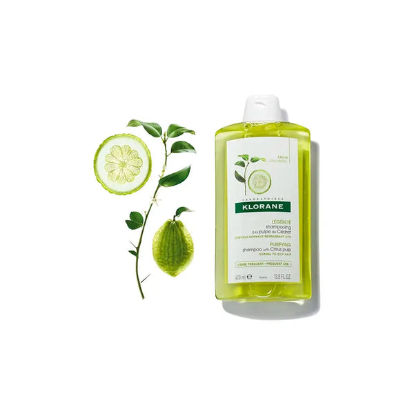 Klorane Purifying Shampoo with Citrus Pulp|400ML Maliha Beauty