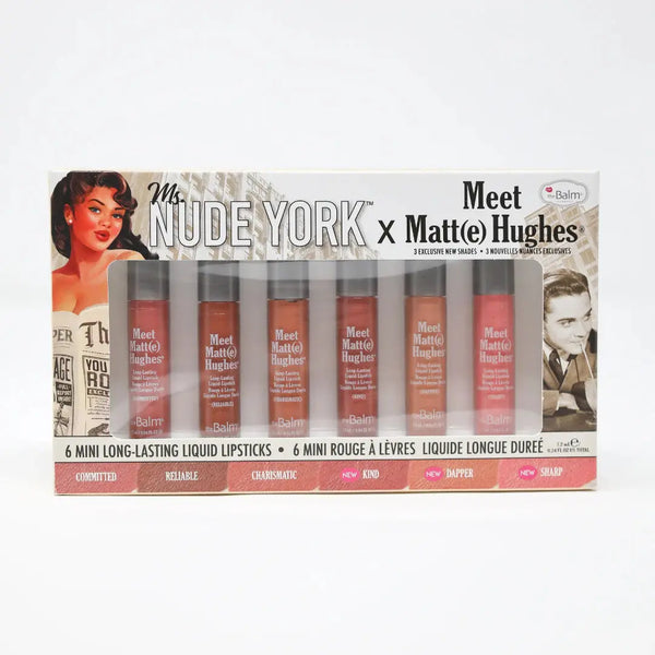 Meet Matt(e) Hughes – Nude York Mini Liquid Lipsticks Set Maliha Beauty