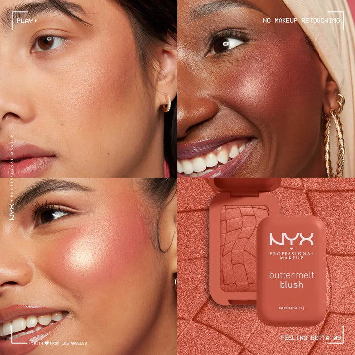 Nyx Cosmetics Buttermelt Blush Maliha Beauty