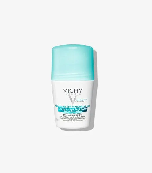 Vichy 48H Anti-Perspirant Roll-On Deodorant – Anti-Stains Maliha Beauty